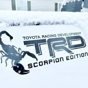 TRD Decals Scorpion For Toyota Tacoma Tundra Off Road / Sport Truck Sticker - Picture 1 of 5