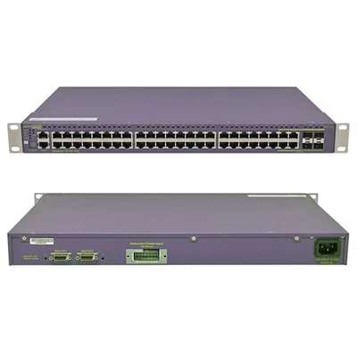 Extreme Summit X440-48p 16506 48-Port PoE+ Stackable Gigabit Switch 4x SFP - Image 1 of 3