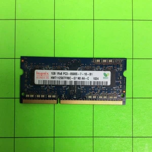 Hynix HMT112S6TFR8C-G7 1GB PC3-8500S Random Access Memory RAM - Picture 1 of 3
