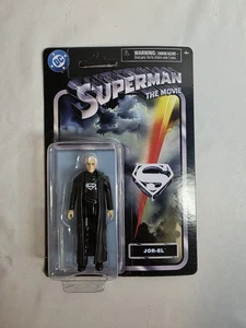 Superman The Movie Figure 2025 Spin Master Jor-El Black Suit DC Comics New - Picture 1 of 7