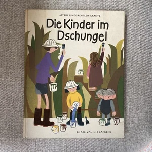 Die Kinder im Dschungel Astrid Lindgren German Children’s Vintage Book 1961 - Picture 1 of 15