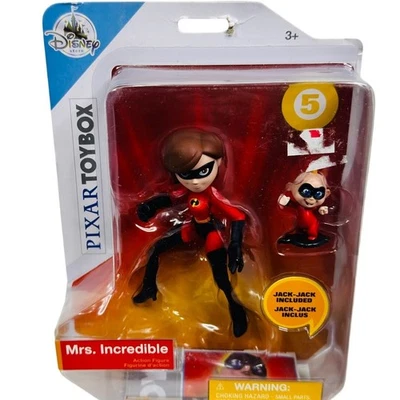迪士尼商店-皮克斯玩具箱 Mrs Incredible & Jack-Jack 动作玩偶 — 第 1/4 张图片