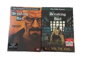 Breaking Bad DVD Lot Seasons 4 & 5 - TV Series New Sealed - Picture 1 of 4