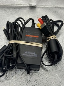 Sony PlayStation PS2 Slim Power And AV Cable Bundle OEM For PlayStation 2