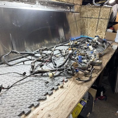 Nissan 240SX S13 1989-1994 escotilla HICAS manual carrocería principal chasis arnés de cableado Foto 1 de 4