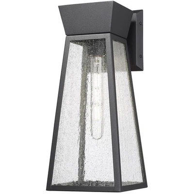 Artcraft Lighting AC8861BK Lucian LED 17 inch Black Outdoor Wall Light - Image 1 of 4