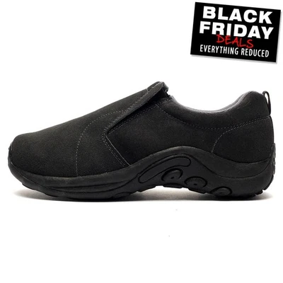 PDQ Ryno Cuero Hombre Moda Diario Casual Confort Zapatos Gris - Imagen 1 de 4