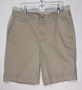 Converse One Star Khaki Chino Beige Size 40 Shorts Drawstring Flap Pockets - Picture 1 of 11