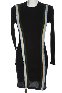 GLAMOROUS Abito a maniche lunghe Donna Abito Taglia IT 44 nero elegante - Foto 1 di 5
