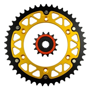 Front & Rear Sprocket 14-45T For Suzuki DRZ400 E/S/SM 2000~2024 RMZ250 2007-2021 - Picture 1 of 1