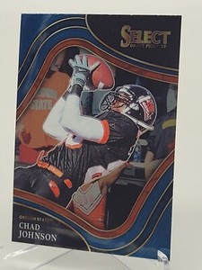 2022 PANINI SELECT DRAFT PICKS CHAD JOHNSON FIELD LEVEL CARD BENGALS  OREGON 