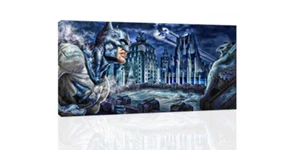 Batman Rooftop - CANVAS OR PRINT WALL ART - Picture 1 of 2