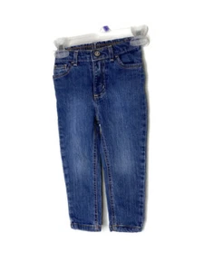 Pantalones de mezclilla Sonoma para bebé niña talla 24M cintura elástica lavado medio - Imagen 1 de 3