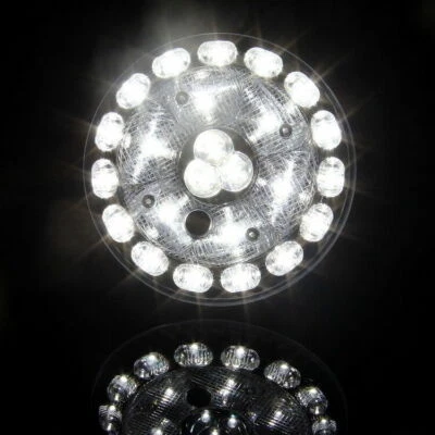 24 SMD LED Bright White Round Dome Roof Car Auto Interior Light Universal - Image 1 of 4