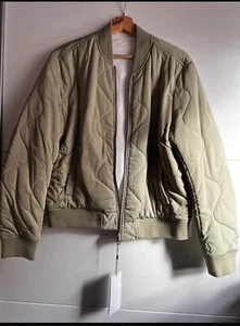 Calvin Klein Bomberjacke Mint / weiß neu 42 - Bild 1 von 6