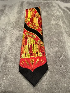 RUSH LIMBAUGH No Boundaries NECKTIE TIE ACORNS & OAK LEAVES 1996 Silk - Picture 1 of 3