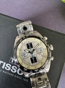 Cronografo Tissot PRS 516 automatico Valjoux 7750 scatola originale - Foto 1 di 9