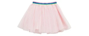 Harper Canyon Little Girls Layered Mesh Tutu Tulle Skirt Pink Parfait Size 8 - Picture 1 of 2