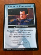 Babylon 5 CCG Chain of Command Rare