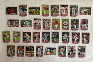 Atlanta Braves 2023 Topps Series 1, 2, & Update Base Team Set *33 cards* Acuna - Picture 1 of 1