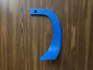 10 mm blue rotary tiller tines 5 left and 5 right plus 10 - 10 mm bolt assembly - Picture 1 of 2