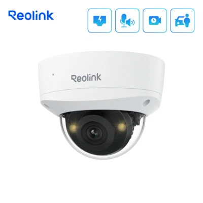 Cámara de seguridad IP Reolink 4K Spotlight PoE audio bidireccional 125° visión amplia RLC-840A Foto 1 de 4