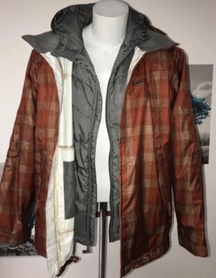 Chaqueta Doble Cuadrangular Hombre Talla Mediana Nueva Sin Etiquetas Extraíble Interior Jack Foto 1 de 4