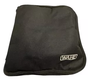 WAHL Storage Case Bag - Texture Grid Rip Resistant 9" x 9" Black Assort Heads - Picture 1 of 12