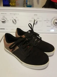 Airwalk Herren Grau Canvas Schnürschuhe Skateschuhe Turnschuhe Größe 9 - Bild 1 von 6