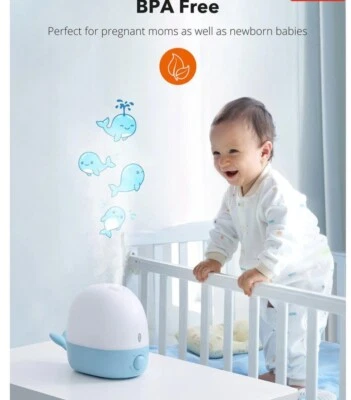 Taotronics AH038 3 in 1 Humidifier Nightlight Essential Oil Diffuser DI38_W - Image 1 of 4