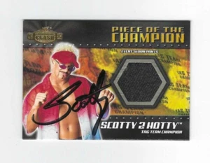 Signed SCOTTY 2 HOTTY 2001 Fleer WWF WWE Champion Clash Event Worn Pants Card - Picture 1 of 1