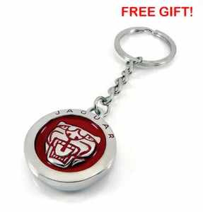 ONE PAIR (TWO PIECES) JAGUAR LOGO KEYCHAIN #1608 - FREE GIFT WITH PURCHASE! - Bild 1 von 1