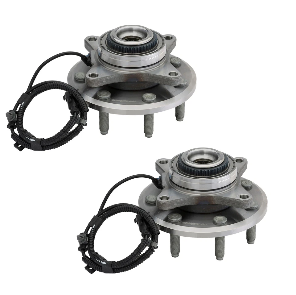 Juego de pares de 2 conjuntos de bujes de cojinete de rueda delantero Moog para Ford F-150 2011-2014 4x4 Foto 1 de 1