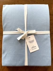 Williams Sonoma HOTEL LIGHT BLUE 70 X 126 Tablecloth - Picture 1 of 2