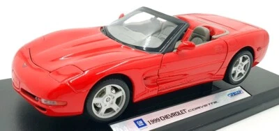 Welly 1/18 Scale Diecast 2111 - 1999 Chevrolet Corvette - Red - Image 1 of 4