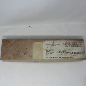 Vintage Diels Engineering North American F-86D Sabre Jet scala 1/24 in scatola - Foto 1 di 3