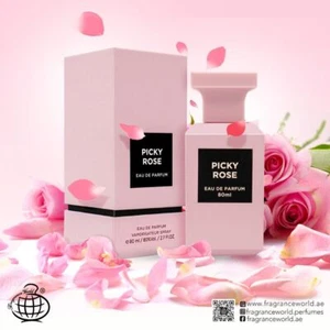 Picky Rose Edp 80ml by Fragrance World - Picture 1 of 1