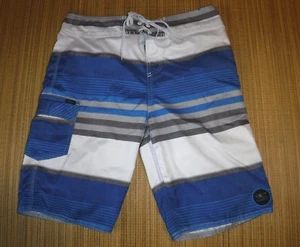 #8013 TIME TO SURF! O'NEILL BOARD SHORTS TRUNKS MEN'S BOYS 30 PRE OWNED - Picture 1 of 2