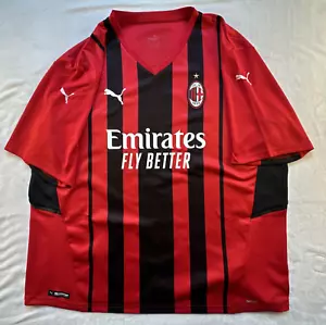 Ac Milan Puma 2021-22 Authentic Player Version Home Jersey Serie A Winners. - Picture 1 of 19