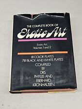 The Complete Book Of Erotic Art Vol 1 & 2 - Hardcover 1978  Eberhard Kronhausen