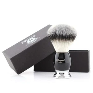 Silver Tip Synthetic Hair Shaving Brush For Men Perfect for Shaving Cream Lather - Picture 1 of 4