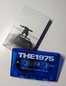The 1975 - Being Funny In A Foreign Language - Transparent Blue Cassette - Picture 1 of 5
