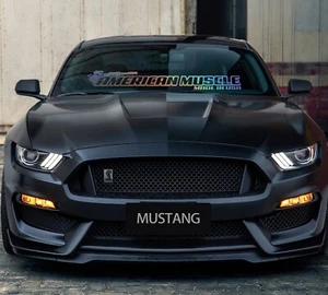 American Muscle Windshield Decal Car Truck Sticker Banner For/Fit Ford, Dodge - Foto 1 di 8