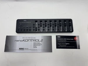Korg NanoKontrol2 Slim Line USB MIDI Controller Boxed (no Cord) - Picture 1 of 7