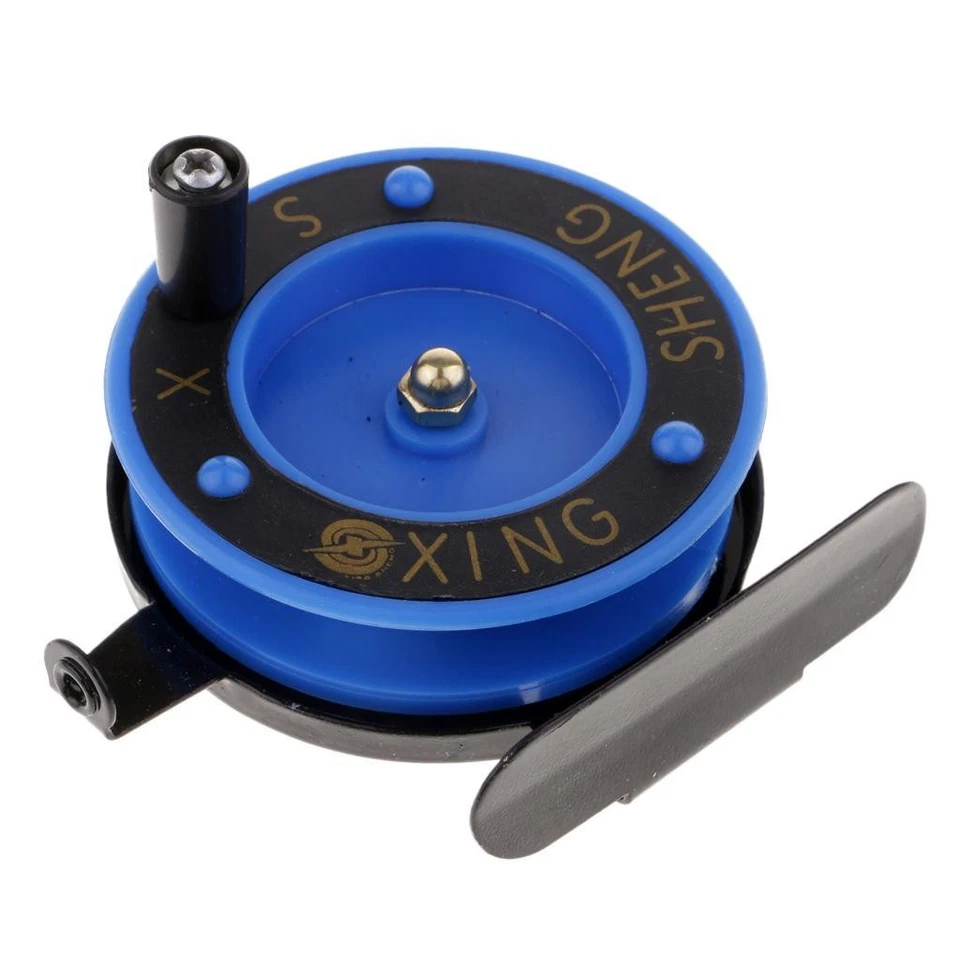 Tragbare Mini Spinnrollen Winter Eis Angelrolle Süßwasser Salzwasser - Bild 1 von 1