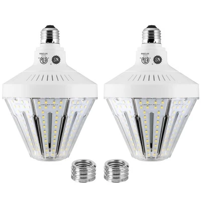 600W Equivalent Led Corn light bulbs,60W 9000 Lumens LED Corn Bulb 5000K Dayl... - Image 1 of 4