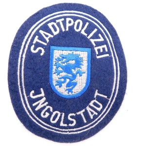Germany City Police Department Patch Stadtpolizei INGOLSTADT German Policeman - Picture 1 of 3