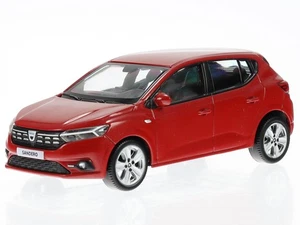 Dacia Sandero 2021 rosso Fusion red modello di auto 509021 Norev 1:43 - Foto 1 di 4