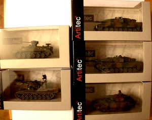 Artitec H0 1:87 Bundeswehr Konvolut Puma , Marder , Gepard , Leopard in Ovp !! - Bild 1 von 5