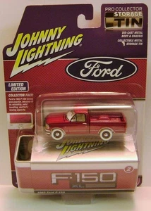1993 '93 FORD F-150 IRIS CHASE V/B COLLECTOR STORAGE TIN JOHNNY LIGHTNING 2025 - Picture 1 of 4